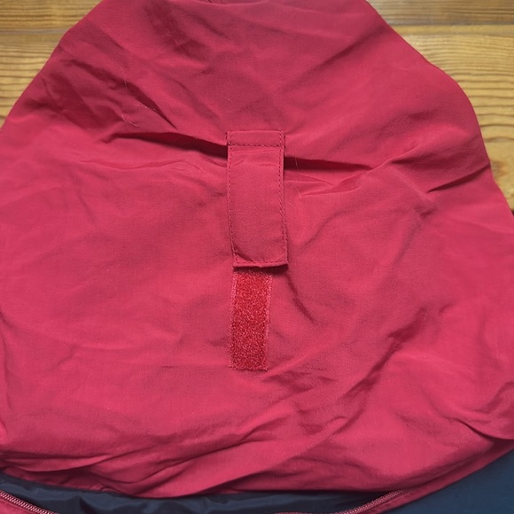 Lands End Winter Coat Red and Black - Picture 11 of 15